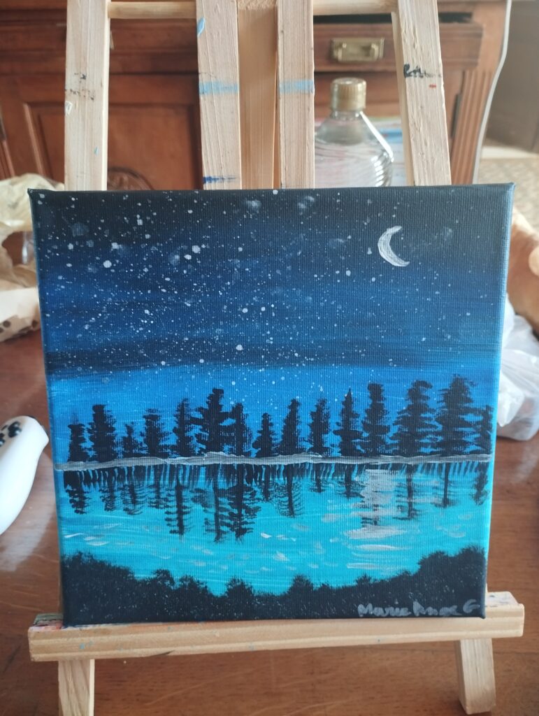 paysage nocturne